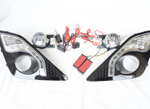 GTH-002 86 90mm Height Winker Kit Silver Kit Contents:Front Fog/LED Winker/LED Day Lamp ASSY/Attached Parts:High Fla Prevention Harness for Winker, DRL Dedicated Controller Harness Kit (with Hughes & Switch)/Specification Details:Black Painted Body・ Chrom