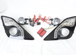 GTH-002 86 90mm Height Winker Kit Silver Kit Contents:Front Fog/LED Winker/LED Day Lamp ASSY/Attached Parts:High Fla Prevention Harness for Winker, DRL Dedicated Controller Harness Kit (with Hughes & Switch)/Specification Details:Black Painted Body・ Chrom